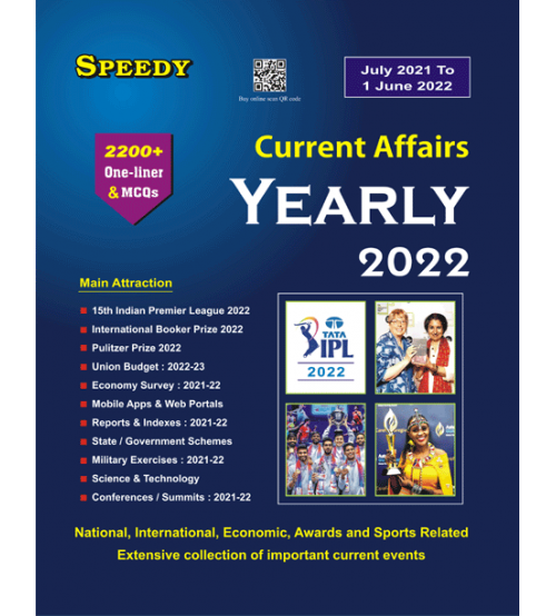 Yearly Current Affairs English 2022 (Updated till : 1 June 2022)
